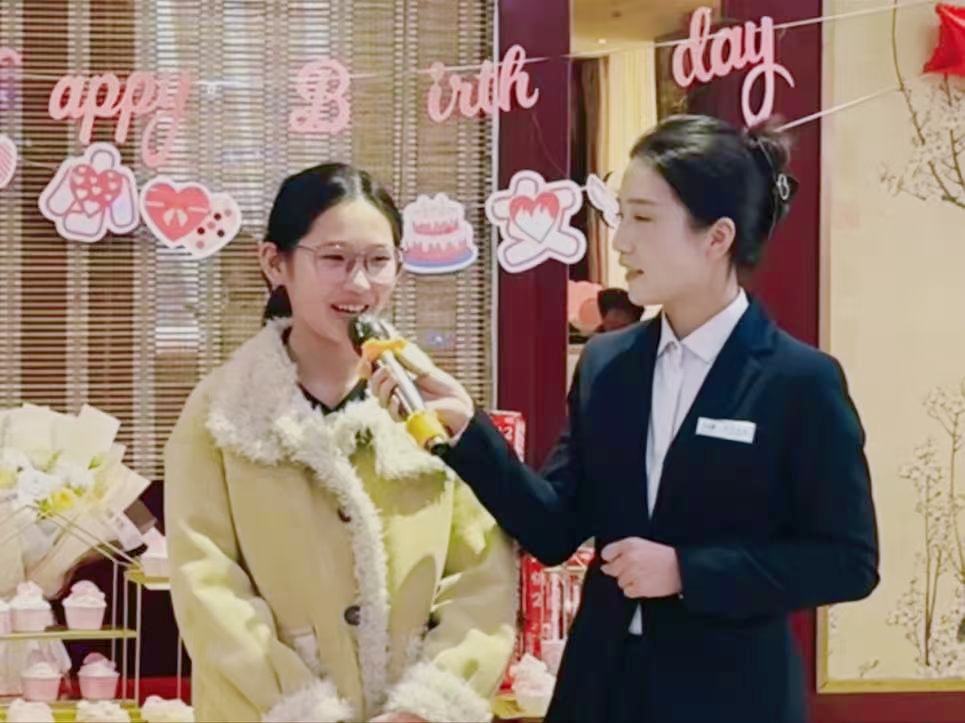 人生第一次，主持夢的初次綻放