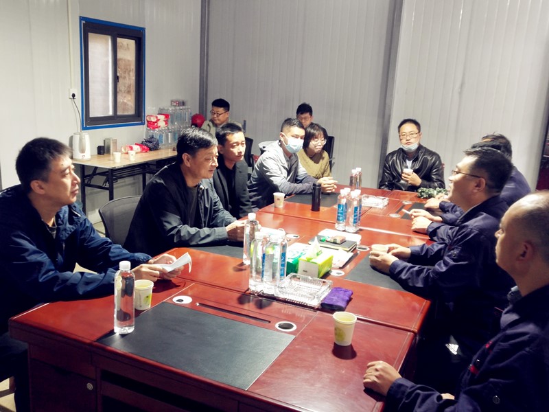 三門峽市應(yīng)急管理局到中科礦業(yè)檢查安全生產(chǎn)工作